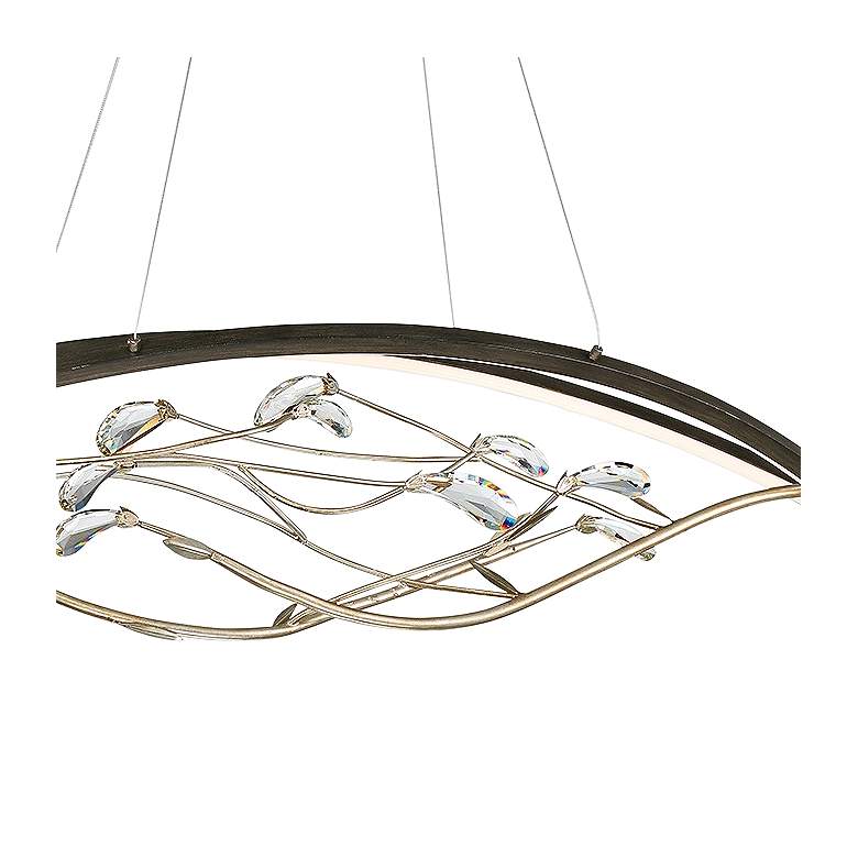 Image 3 Basilica 47 1/4"W Bronze LED Kitchen Island Light Chandelier more views