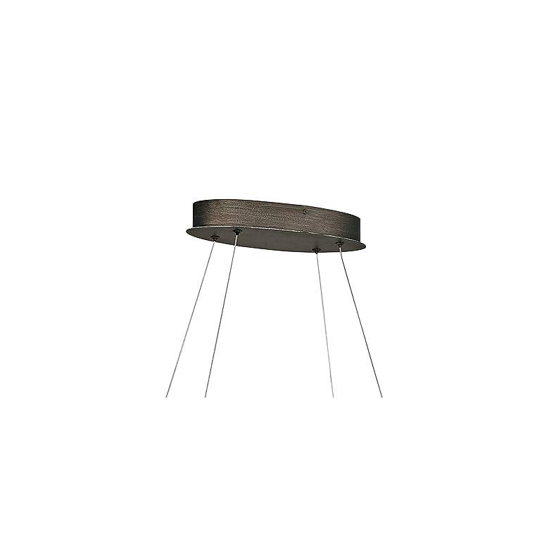 Image 4 Basilica 47 1/4"W Bronze LED Kitchen Island Light Chandelier more views