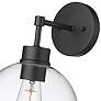 4_Basin 13" High Powder-Coated Black Outdoor Wall Light more views