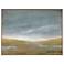 Basin Squall I 50" Wide Rectangular Framed Canvas Wall Art