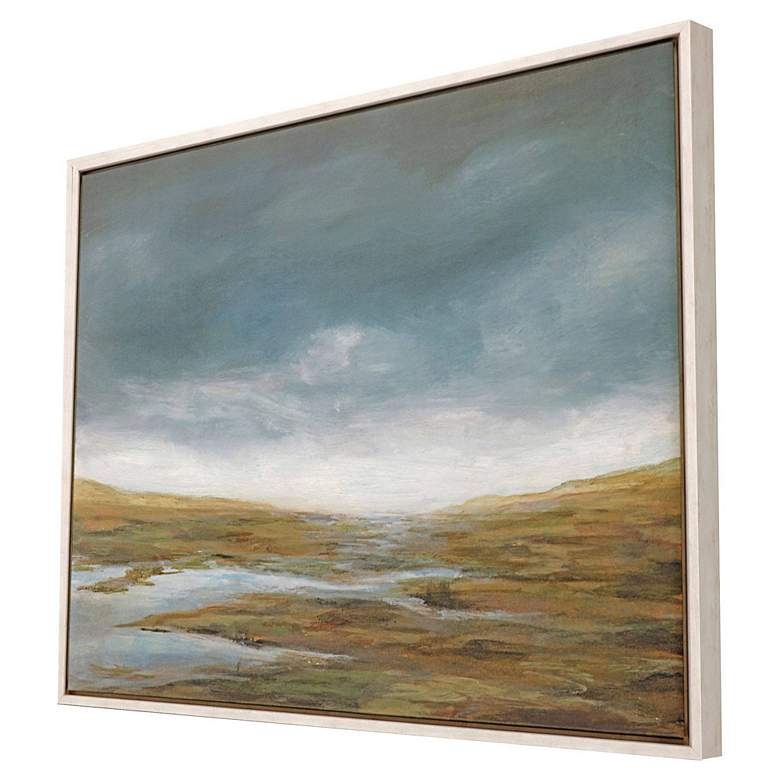 Image 3 Basin Squall II 50" Wide Rectangular Framed Canvas Wall Art more views
