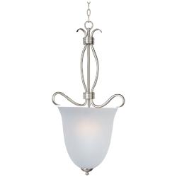 Basix 4-Light 14" Wide Satin Nickel Pendant Light