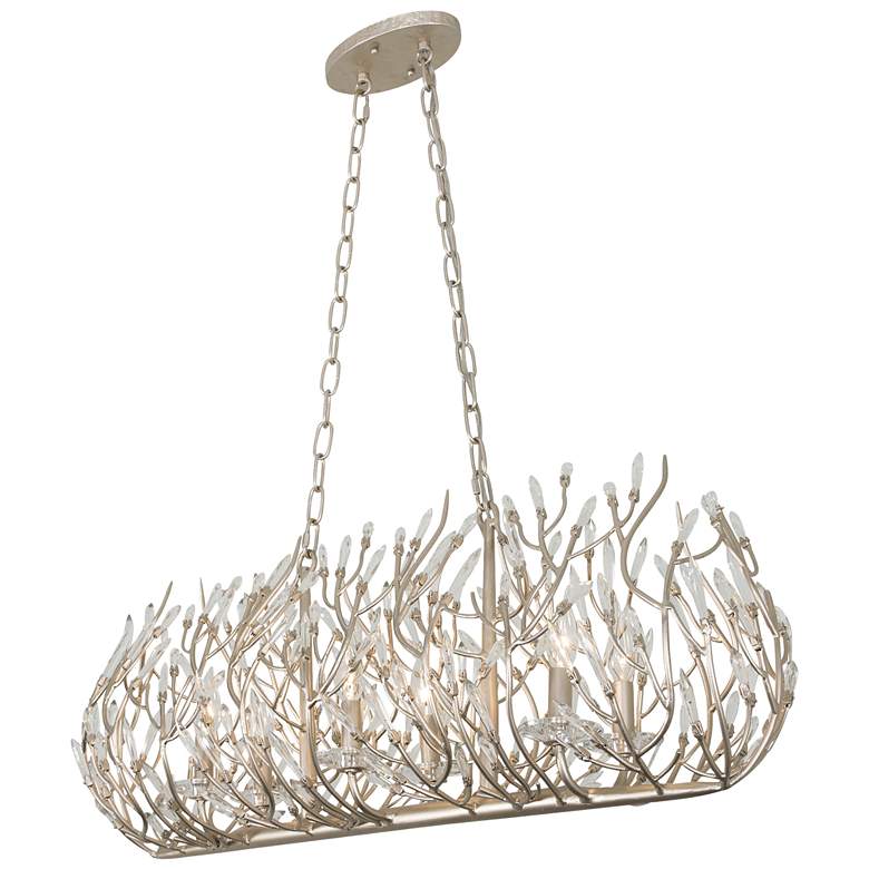 Image 3 Bask 36" Wide 6-Lt Crystal Linear Pendant more views