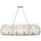 Bask 48" Wide 8-Lt Crystal Linear Pendant