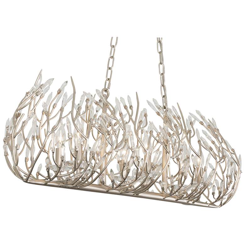 Image 3 Bask 48" Wide 8-Lt Crystal Linear Pendant more views