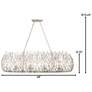 7_Bask 48" Wide 8-Lt Crystal Linear Pendant more views
