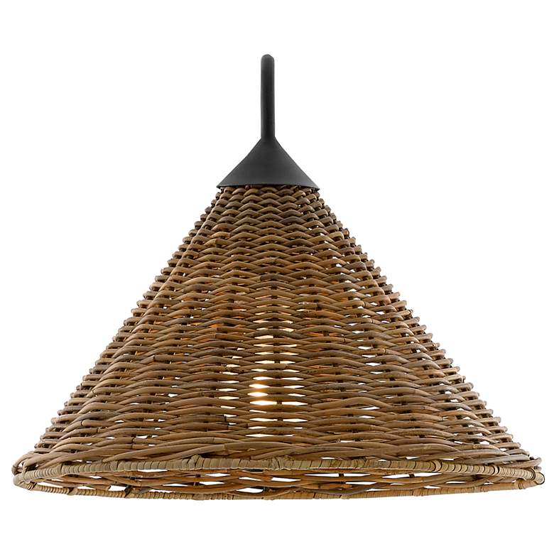 Image 4 Basket Blacksmith and Natural Swing Arm Wall Lamp more views