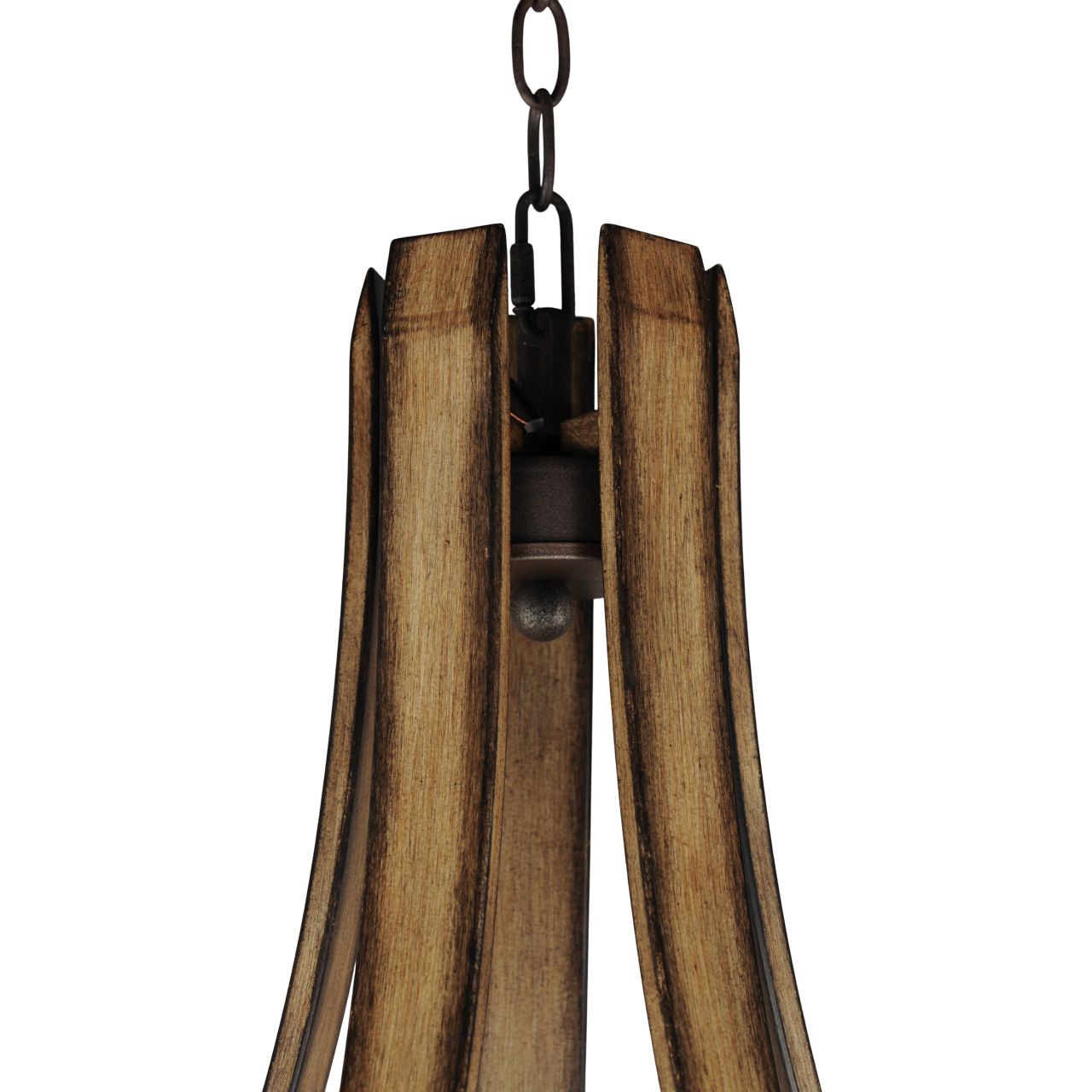 Image 5 Basque 5-Light Chandelier Driftwood/Anthracite more views