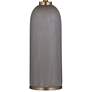 4_Bassatt Azalea 28" High Modern Gray Cement Table Lamp more views