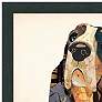 2_Basset Hound 17" High Dimensional Collage Framed Wall Art more views