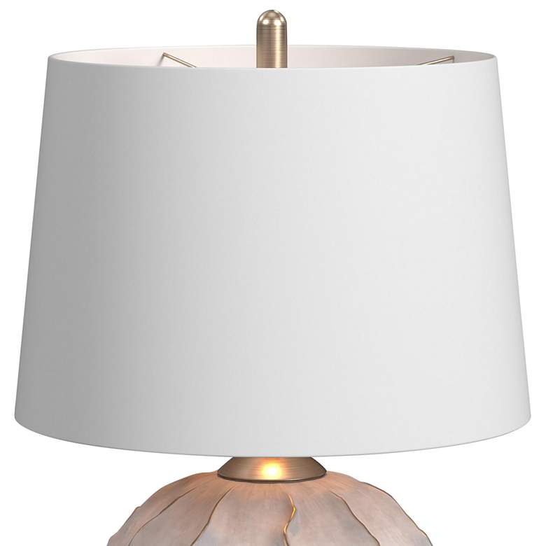 Image 5 Bassett Annapurna 30" High Gray Faux Concrete Modern Table Lamp more views