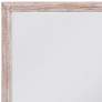 2_Bassett Bellefont 50" High White-Wash Rectangular Wall Mirror more views