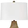 3_Bassett Booker 30" High Textured Rustic Earth Tone Table Lamp more views