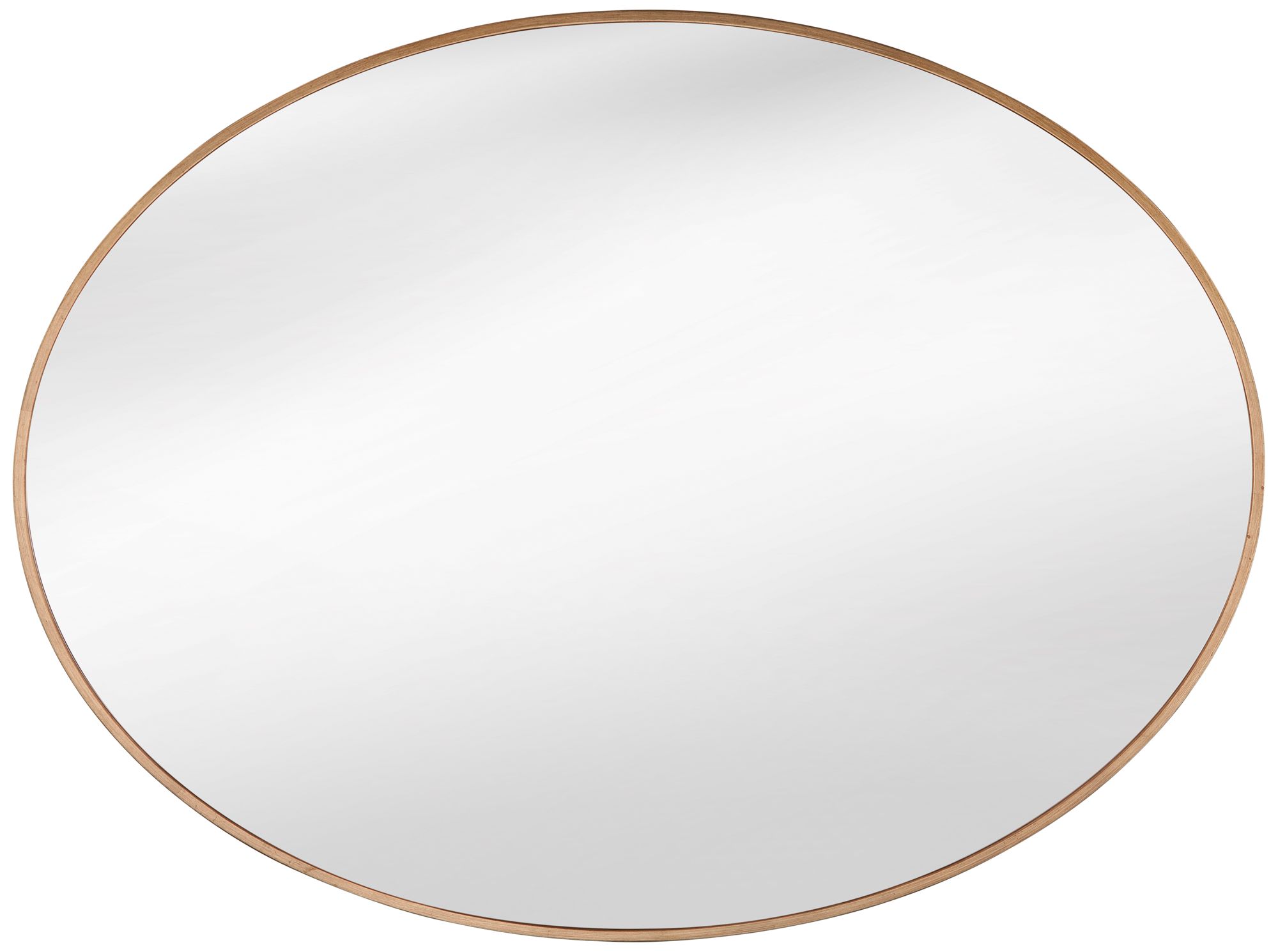 Gold Oval Framed Wall Mirror offers 26x29