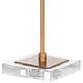Bassett Brillion 21" High Brass Finish Modern Desk Task Lamp