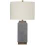 2_Bassett Broad Peak 28" High Classic Gray Cement Table Lamp