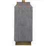 4_Bassett Broad Peak 28" High Classic Gray Cement Table Lamp more views