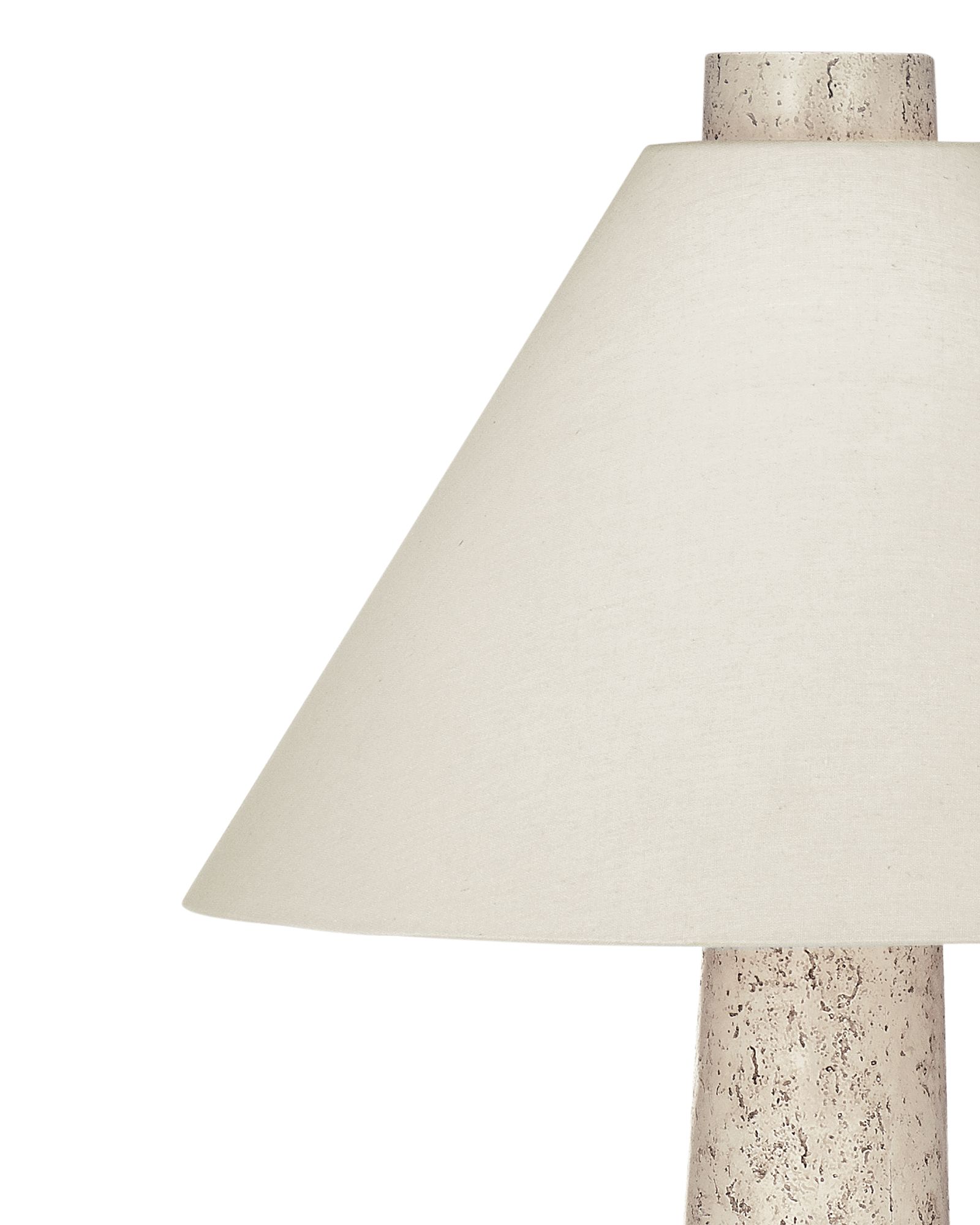 Image 2 Bassett Butler 63" High Textured Cream Modern Floor Lamp more views