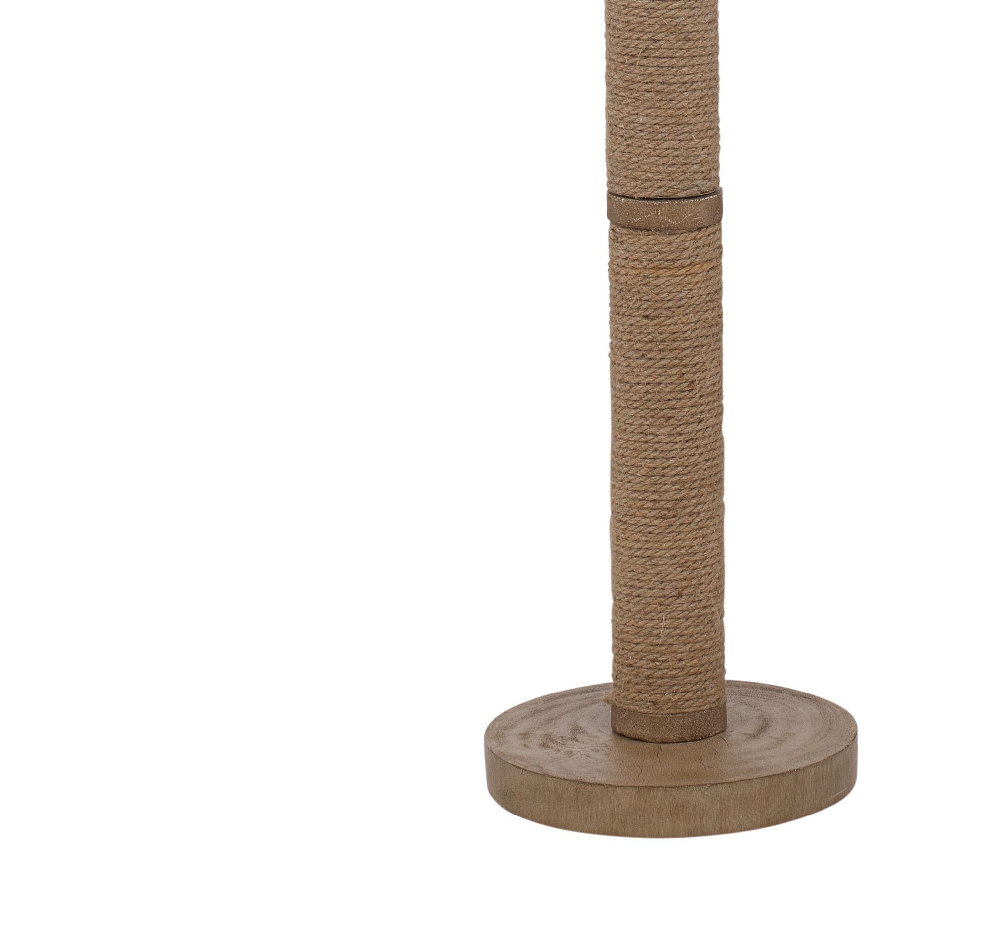 Image 4 Bassett Chester 63" High Coastal Modern Natural Jute Floor Lamp more views