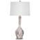 Bassett Everette 30 1/2" Contemporary Gray Ceramic Table Lamp