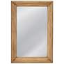 Bassett Geoffrey 47" High Metal Gold Finish Wall Mirror