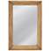 Bassett Geoffrey 47" High Metal Gold Finish Wall Mirror