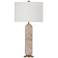 Bassett Humboldt 30" High Modern Soft Beige Ceramic Table Lamp