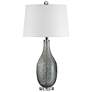 Bassett Jackson 29" Contemporary Dark Smoke Gray Table Lamp