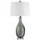 Bassett Jackson 29" Contemporary Dark Smoke Gray Table Lamp