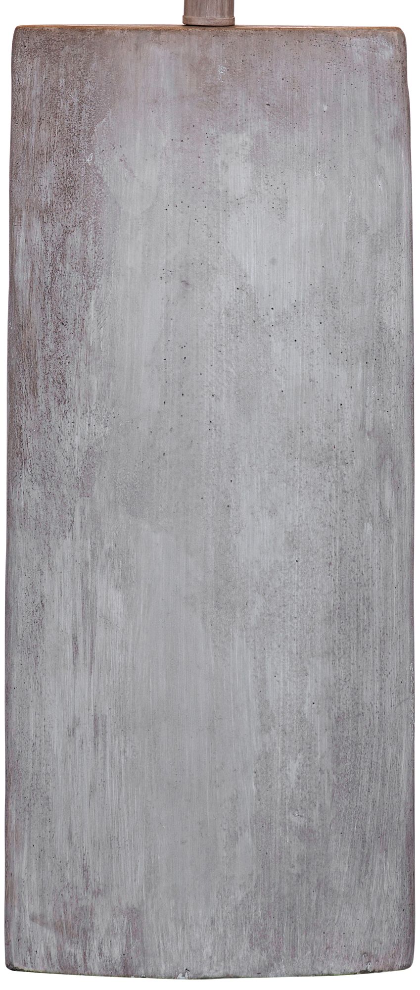 Image 3 Bassett Jonas 32" High Modern Cement Stone Triangle Column Table Lamp more views