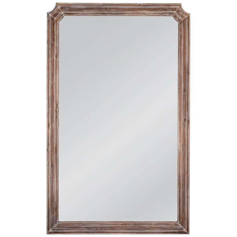 Image 1 Bassett Joss 86" Hight Weathered Natural Wood Floor Mirror