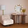 Bassett Legacy 62" High Brushed Brass Tripod Floor Lamp