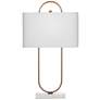 2_Bassett Mabel 30" High Brass Finish Modern Table Lamp