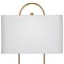 3_Bassett Mabel 30" High Brass Finish Modern Table Lamp more views