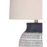 2_Bassett Marrengo 30" High Blue And White Ceramic Table Lamp more views