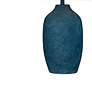 3_Bassett Miranda 30" HIgh Matte Blue Table Lamp more views