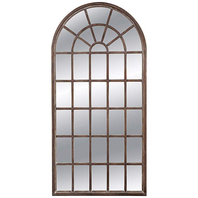 Image 1 Bassett Mirror Company Berwyn 83" x 42" Arch Top Floor Mirror