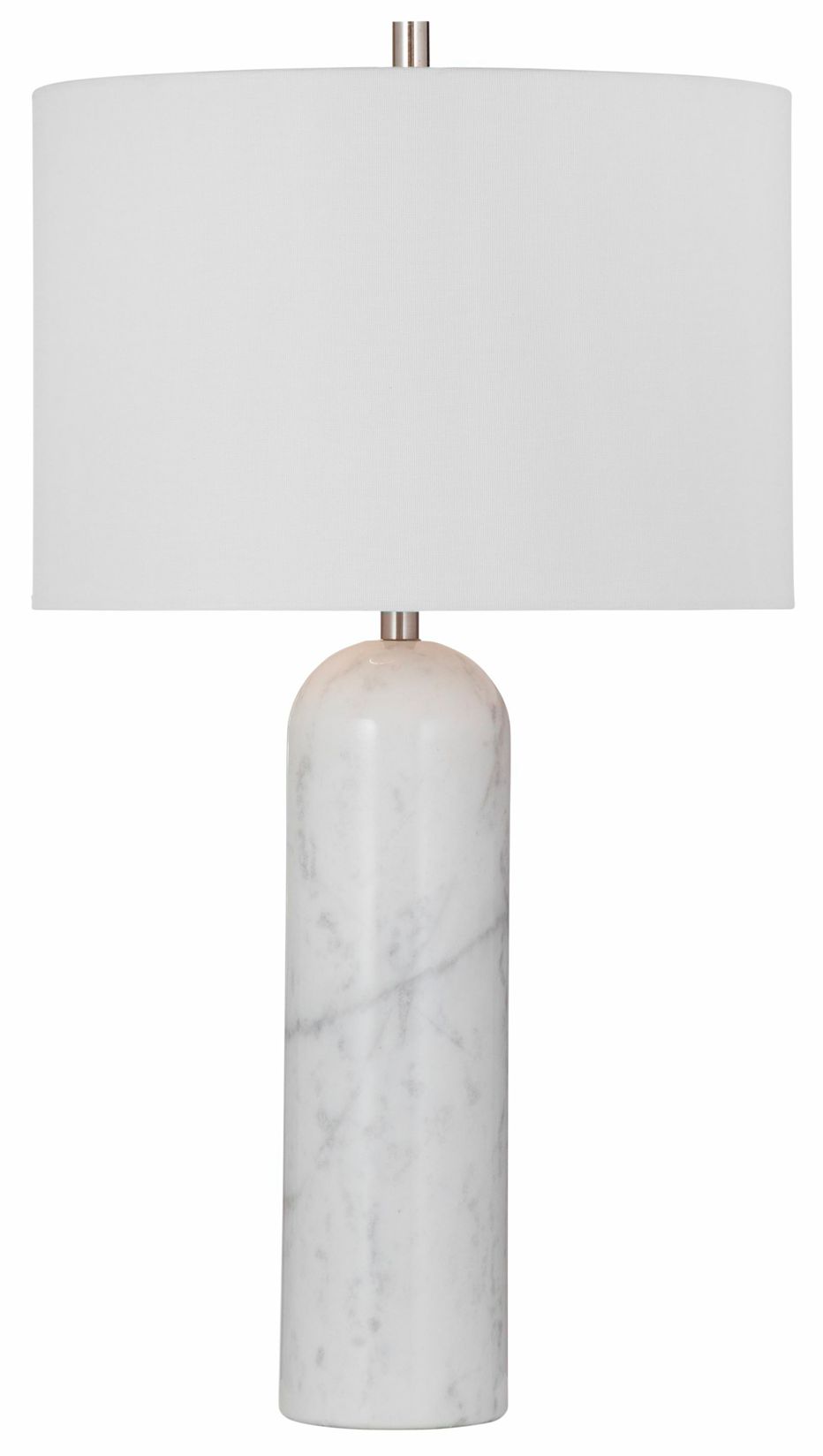 Bassett Mirror Table Lamps & Lighting White Collection