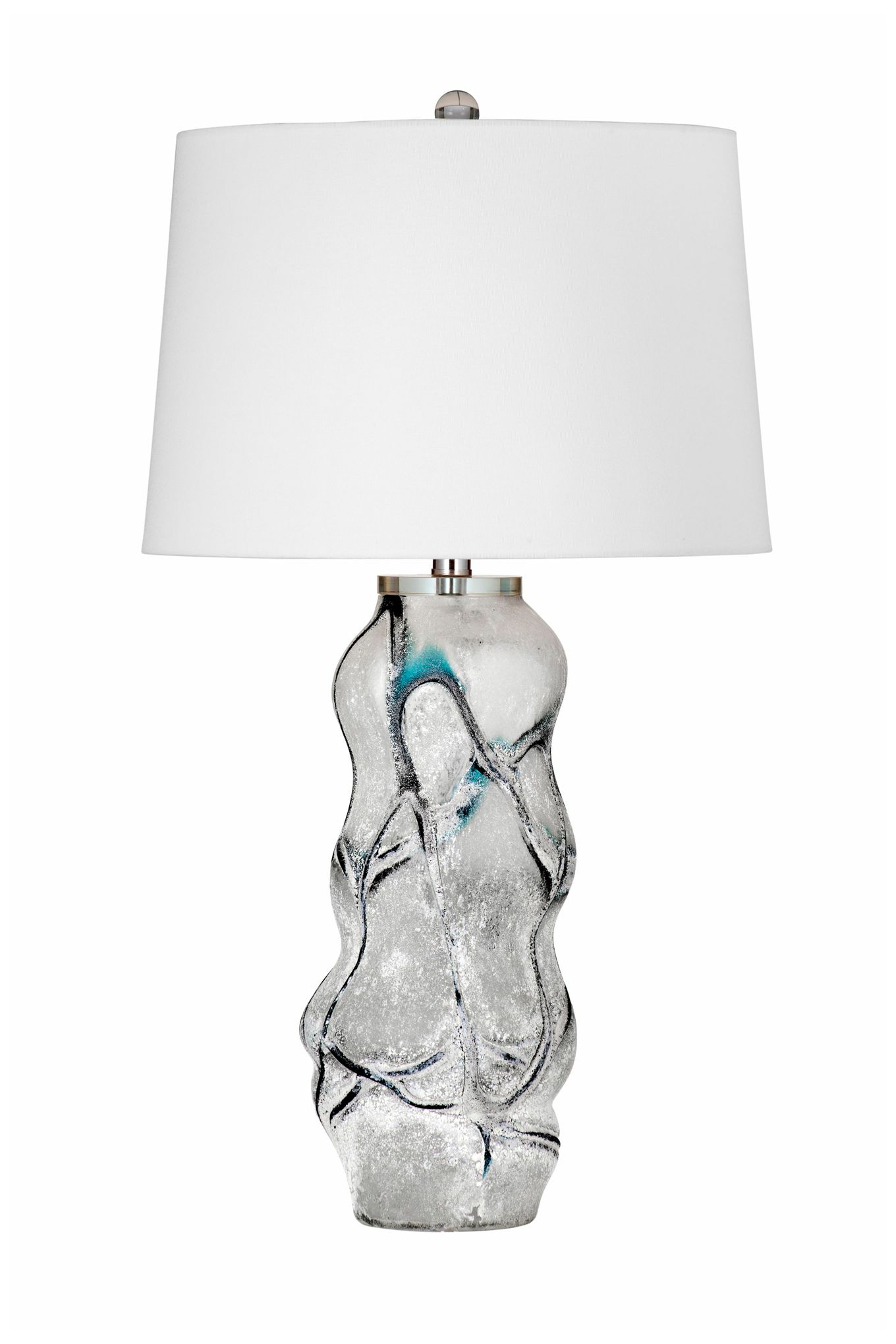 Bassett Mirror Table Lamps & Lighting White Collection