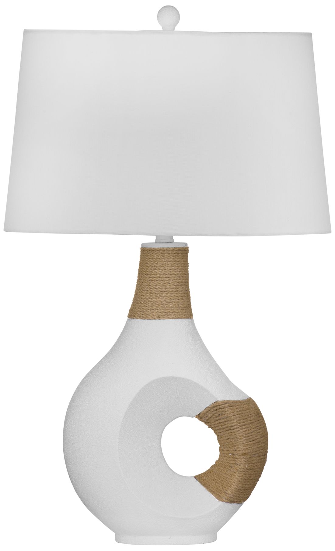 Bassett Mirror Table Lamps & Lighting White Collection