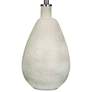 Bassett Niello 29" Stone Ceramic Tear-Shaped Table Lamp