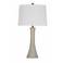 Bassett Ranier 28" High Modern Gray Table Lamp