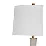 2_Bassett Ranier 28" High Modern Gray Table Lamp more views