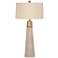 Bassett Rowan 34" High Natural Cement Table Lamp