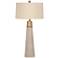 Bassett Rowan 34" High Natural Cement Table Lamp