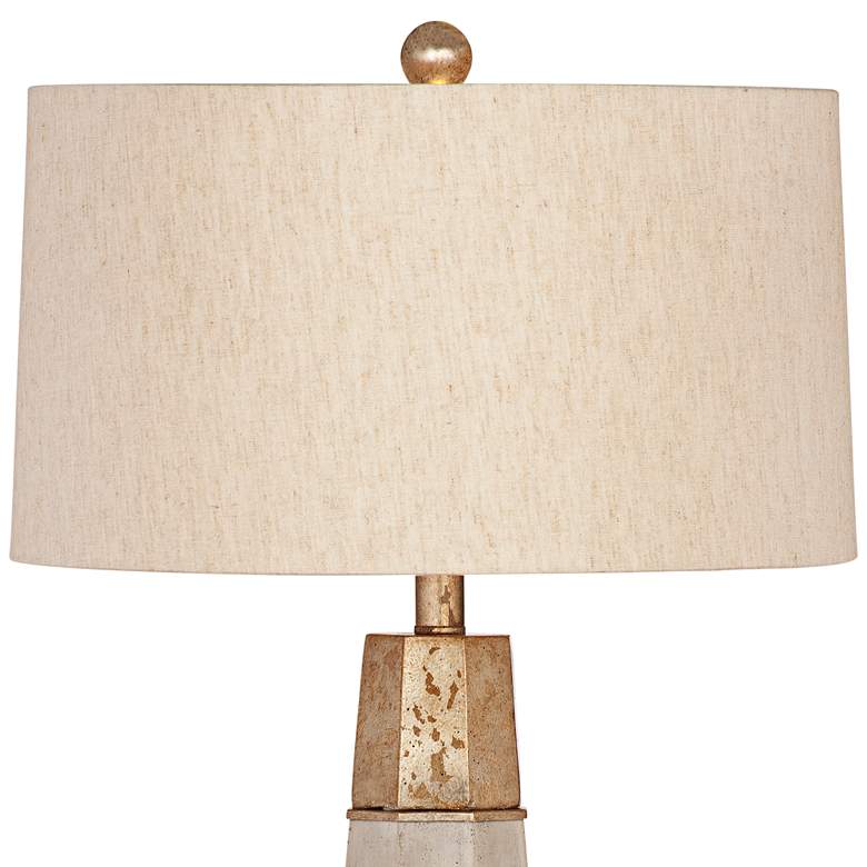 Image 3 Bassett Rowan 34" High Natural Cement Table Lamp more views