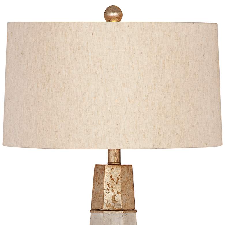 Image 3 Bassett Rowan 34 inch High Natural Cement Table Lamp more views