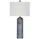 Bassett Sassandra 28" High Modern Gray Marble Table Lamp