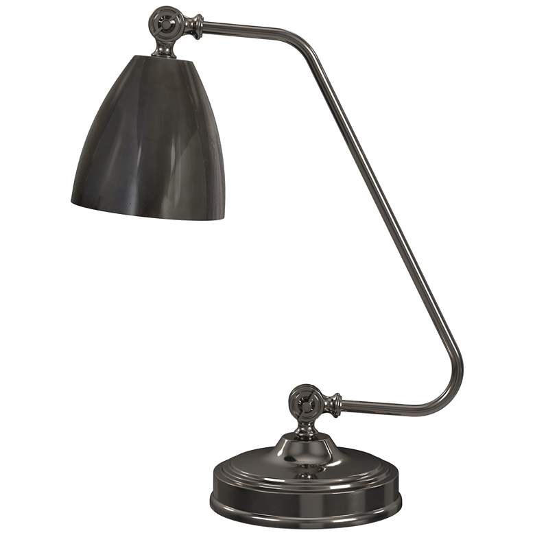 Image 1 Bassett Shine 19 inch Modern Black Desk Lamp