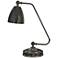 Bassett Shine 19" Modern Black Desk Lamp